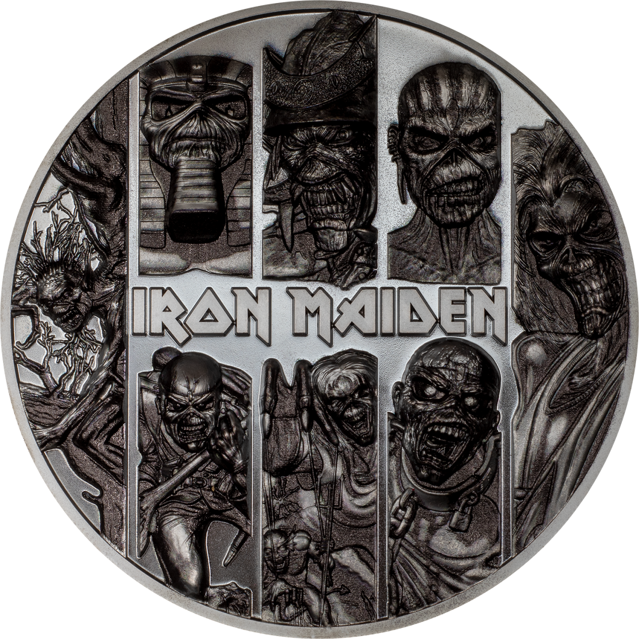 Iron Maiden エディ 金属製ケース USED/METAL】IRON MAIDENの結成25周年を記念してリリースされたCD BOX